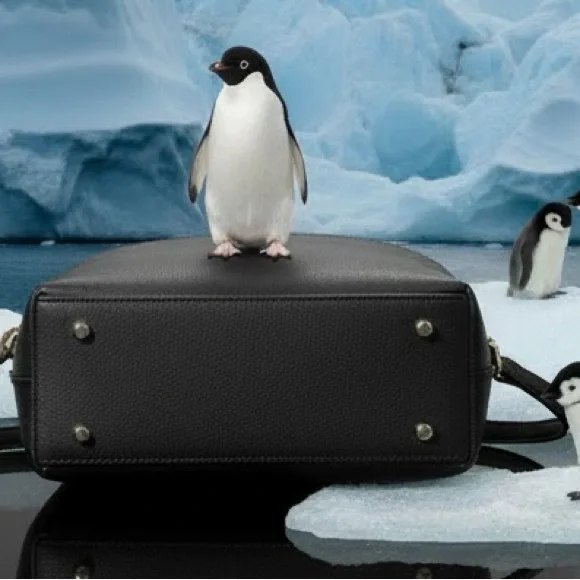 NWOT Kate Spade Novelty RARE Large Hilli Penguin Crossbody Bag - Picture 5 of 9